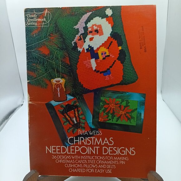 Rita Weiss Christmas Needlepoint Designs Dover Needlework Series - Picture 1 of 2